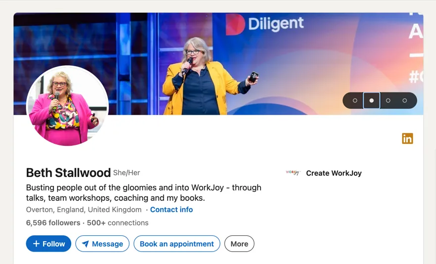 Beth Stallwood on LinkedIn